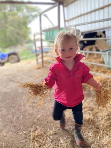 “HELPING” – Bec Walmsley, Robsvue Holsteins.